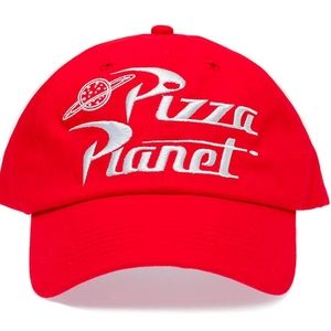 Pizza Planet Embroidered Dad Hat Unstructured Cap Adult One-Size Red Toy Story F